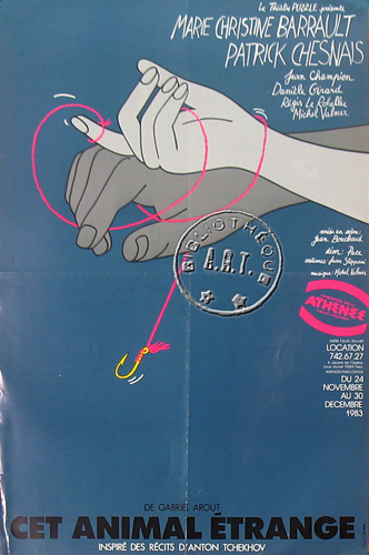 l'affiche originale: Cet animal étrange