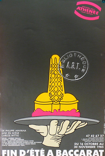 l'affiche originale: Fin d'été à Baccarat
