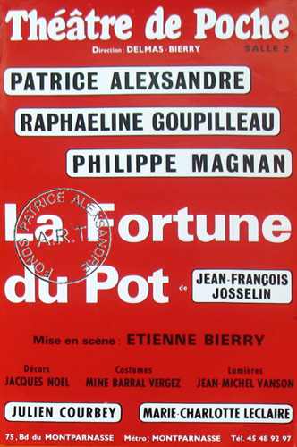 l'affiche originale: La Fortune du pot