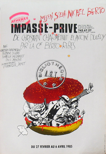 l'affiche originale: Impasse-Privé