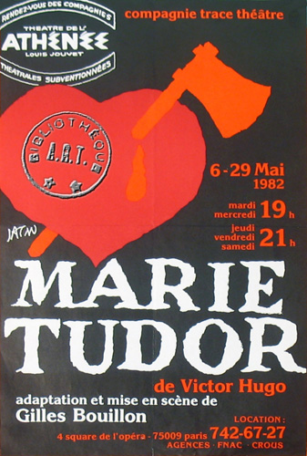 l'affiche originale: Marie Tudor