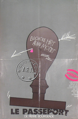 l'affiche originale: Le Passeport