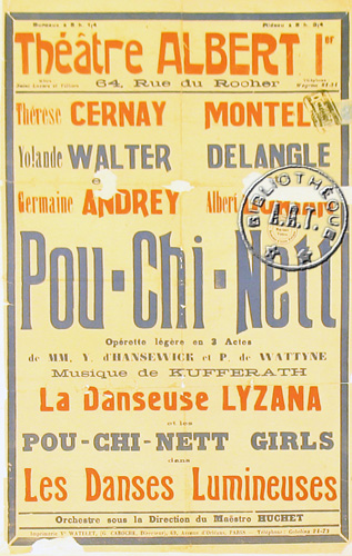 l'affiche originale: Pou-chi-nett