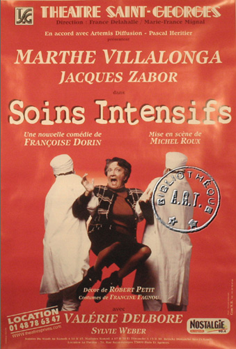 l'affiche originale: Soins intensifs