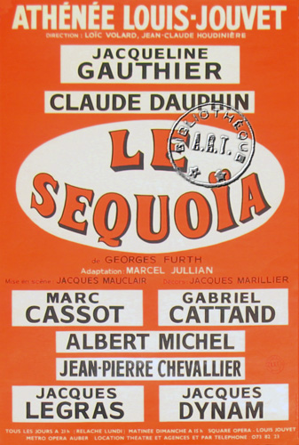 l'affiche originale: Le Séquoïa