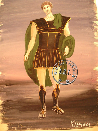 Les maquettes de décors et de costumes de théâtre