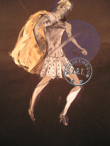 Les maquettes de décors et de costumes de théâtre