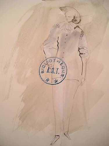 Les maquettes de décors et de costumes de théâtre