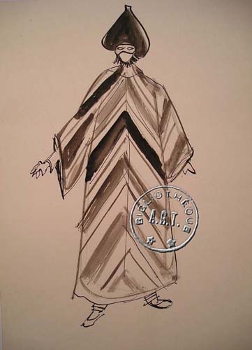 Les maquettes de décors et de costumes de théâtre