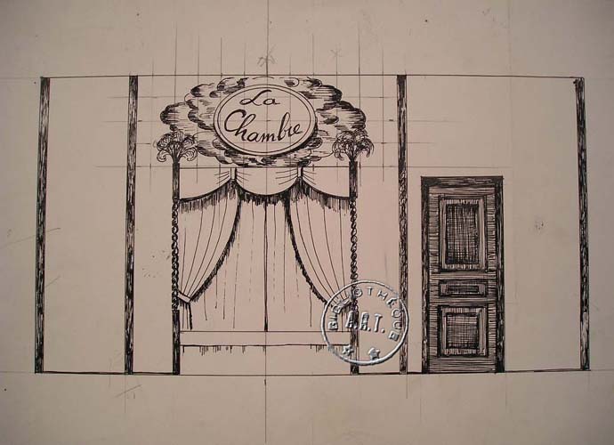 les décors et costumes de Escrime ne paie pas (l') de  Non-identifié - non-identifiée