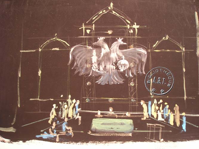 les décors et costumes de Frères Karamazov  (les) de  Non-identifié - 1972