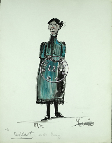 Les maquettes de décors et de costumes de théâtre
