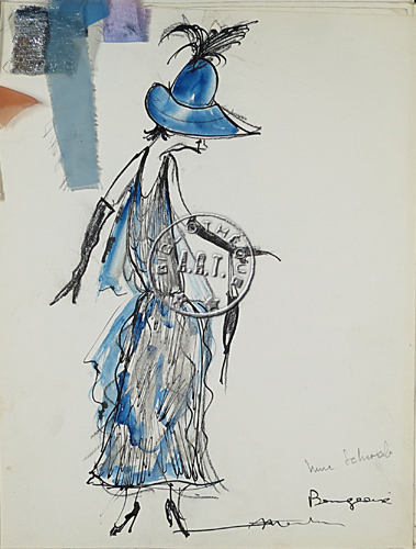 Les maquettes de décors et de costumes de théâtre
