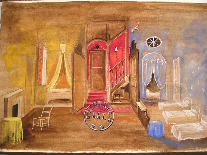 les décors et costumes de Hôtel du libre échange de Georges FEYDEAU - non-identifiée