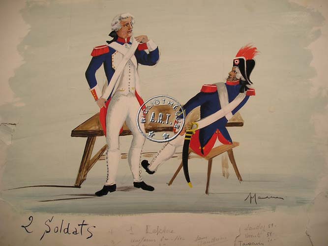 Les maquettes de décors et de costumes de théâtre