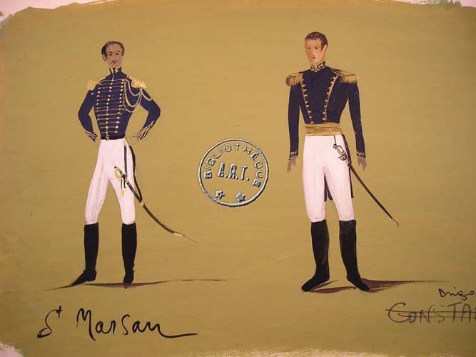 Les maquettes de décors et de costumes de théâtre