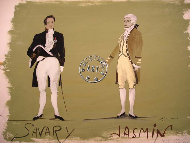 Les maquettes de décors et de costumes de théâtre
