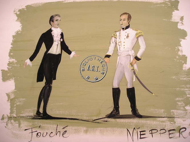 Les maquettes de décors et de costumes de théâtre