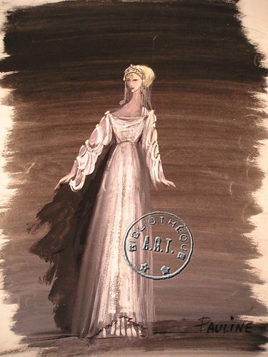 Les maquettes de décors et de costumes de théâtre