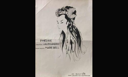 les décors et costumes de Phèdre de Jean RACINE - 1962
