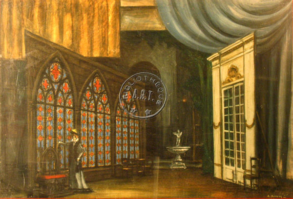 les décors et costumes de Colombe de Jean ANOUILH - 1951