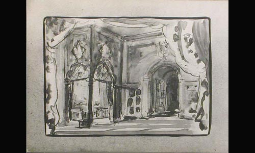 Les maquettes de décors et de costumes de théâtre
