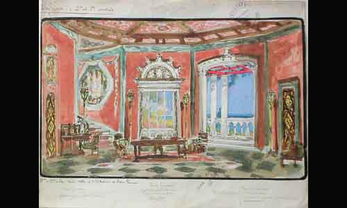 les décors et costumes de Popinods (les) de Max DEARLY - 1935