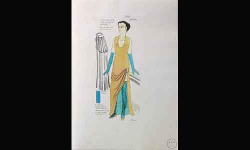 Les maquettes de décors et de costumes de théâtre