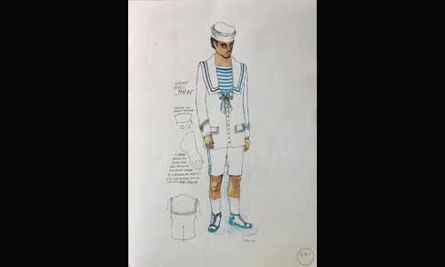 Les maquettes de décors et de costumes de théâtre