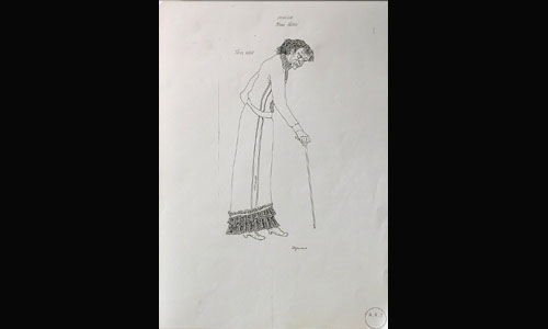 Les maquettes de décors et de costumes de théâtre
