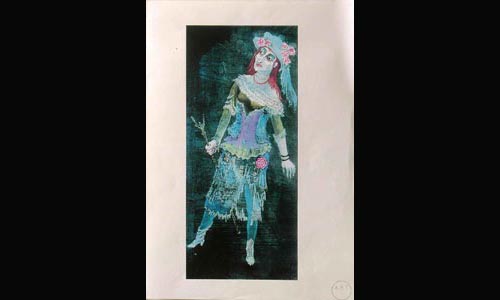 Les maquettes de décors et de costumes de théâtre