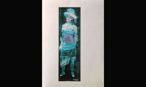 Les maquettes de décors et de costumes de théâtre