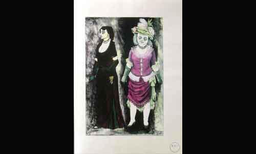 Les maquettes de décors et de costumes de théâtre
