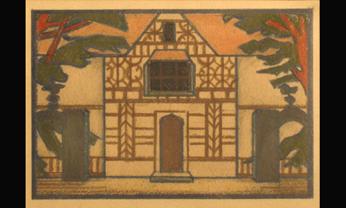 les décors et costumes de Joyeuses commères de Windsor (les) de William SHAKESPEARE - 1929