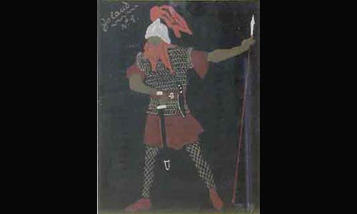 Les maquettes de décors et de costumes de théâtre