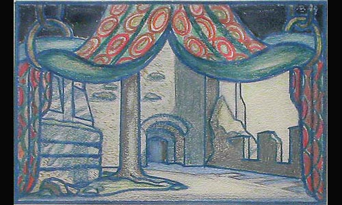 Les maquettes de décors et de costumes de théâtre