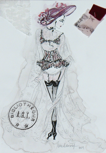 Les maquettes de décors et de costumes de théâtre