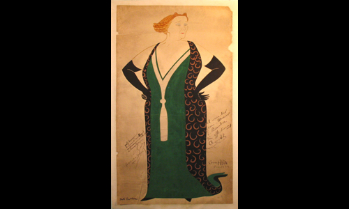 les décors et costumes de Yvette Guilbert de  Non-identifié - 1924