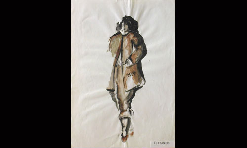 les décors et costumes de Georges Dandin de  MOLIÈRE - 1985