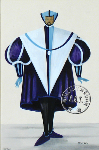 Les maquettes de décors et de costumes de théâtre