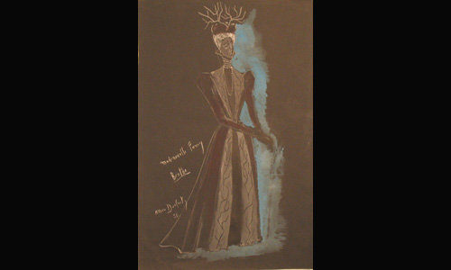 Les maquettes de décors et de costumes de théâtre