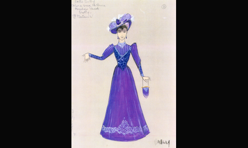 Les maquettes de décors et de costumes de théâtre