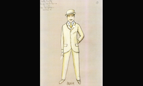 Les maquettes de décors et de costumes de théâtre