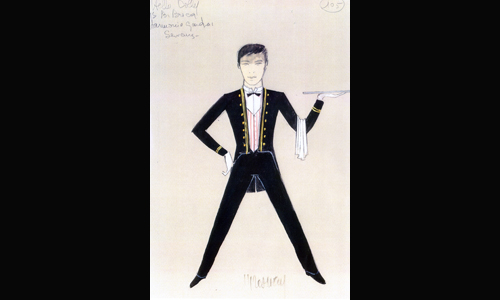 Les maquettes de décors et de costumes de théâtre