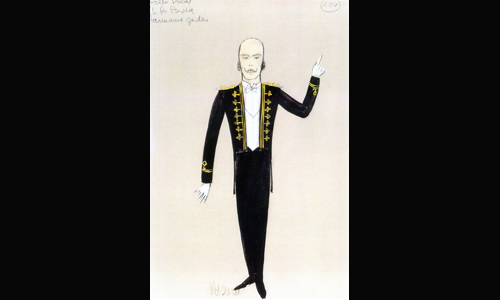 Les maquettes de décors et de costumes de théâtre