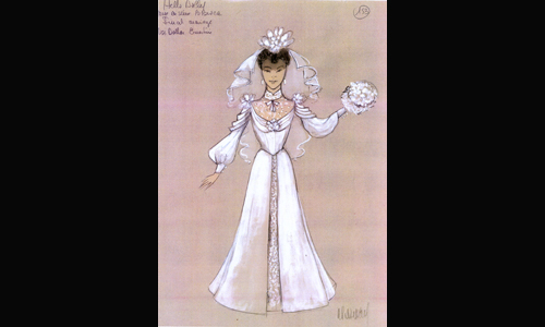 Les maquettes de décors et de costumes de théâtre