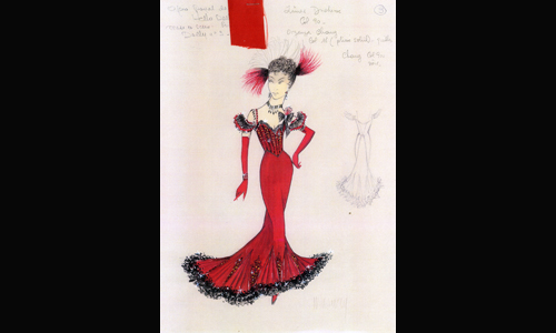 Les maquettes de décors et de costumes de théâtre