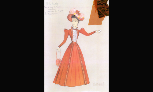 Les maquettes de décors et de costumes de théâtre