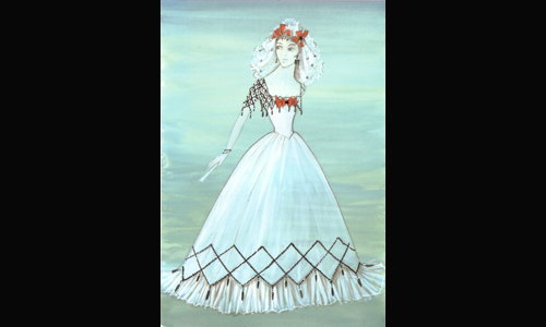 Les maquettes de décors et de costumes de théâtre