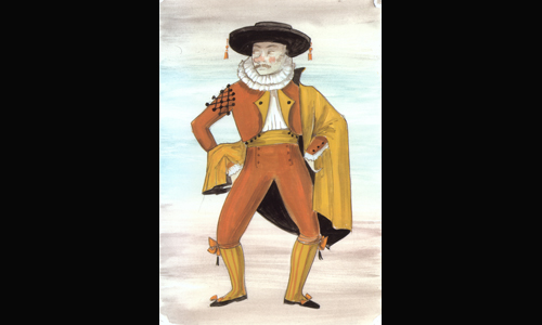 Les maquettes de décors et de costumes de théâtre